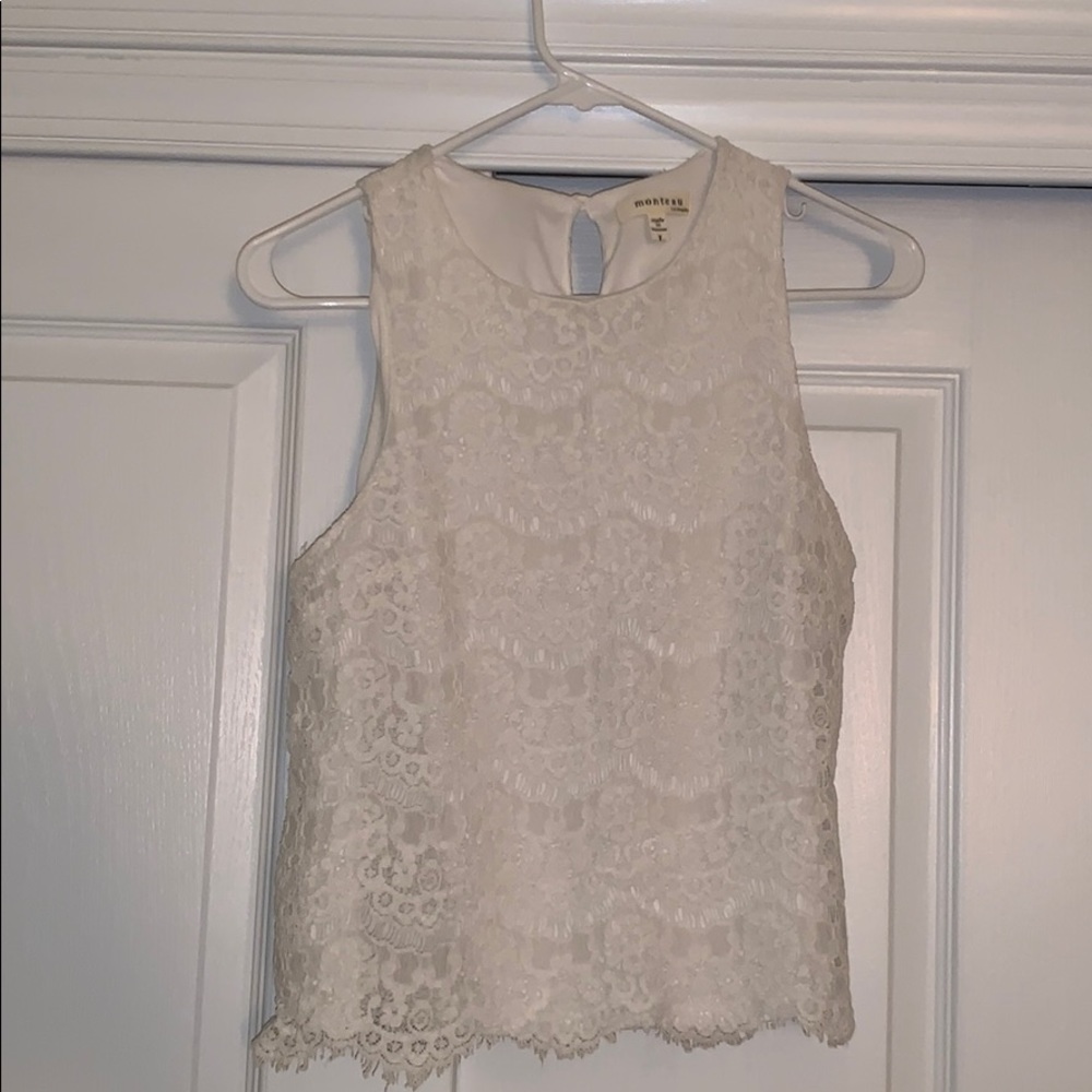 lace tank top
